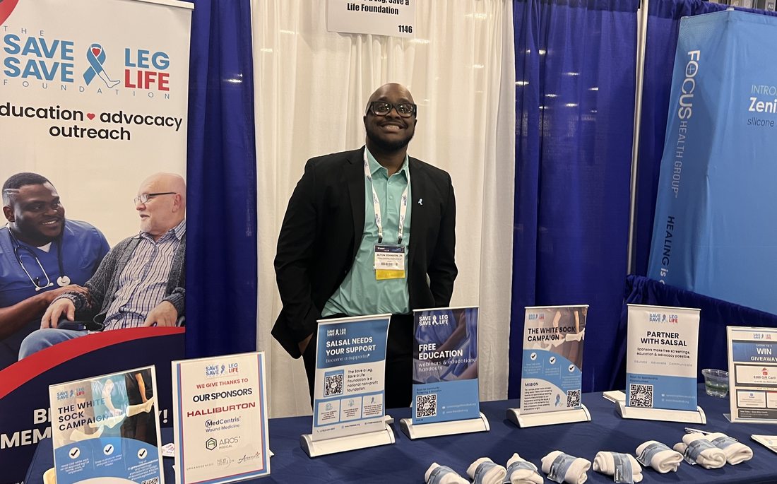 SALSAL at a wound care conference
